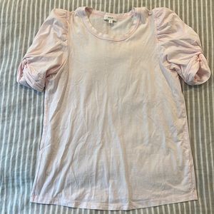 A.L.C. Light Pink Puff Sleeve Tshirt / Size S